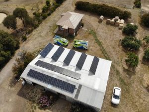 Solar install in Sunbury 14kw using Fronius Inverter